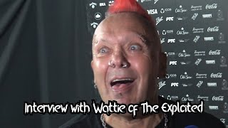 Interview with Wattie of The Exploited I want to do a new album before I die [upl. by Akceber]