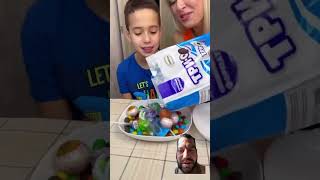 Gems biscuits lollipop funny candy challenge prank satisfyingchallenge comedyfilms comedy [upl. by Avraham]