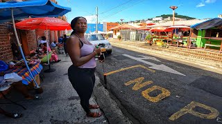 STREETS OF GRENADA VERY IMPRESSIVE WALKING ST GEORGE [upl. by Ardelia]