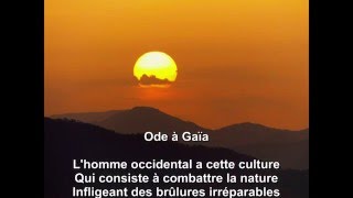 ODE A GAIA  Reggae acoustique écolo par Francois Ville [upl. by Giesser]