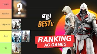 I Ranked Assassins Creed Games BEST to WORST  தமிழ் Tier List [upl. by Karole]