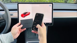 How to Set Up Tesla Phone Key 2024 [upl. by Gracie902]