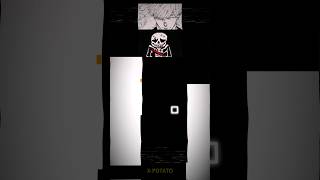 Theres no way GEGE secretly like undertale 🤯 Xpotato Bouncing Square  editorsans [upl. by Flavian119]