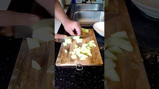 Cutting skills of chayote asmrsounds satisfying highlights shorts short youtubeshorts [upl. by Adnerb697]