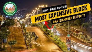 Most Expensive Sector in DHA phase 2 Islamabad  House and Plot Prices  DHA phase ii Islamabad [upl. by Aihsined]