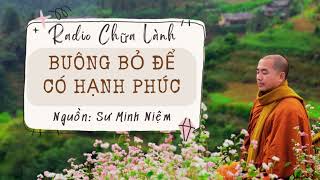 Sư Minh Niệm  Buông Bỏ Để Được Hạnh Phúc [upl. by Dnomrej]