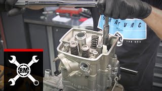 Honda CRF450R Top End Rebuild  Part 2 [upl. by Benildas]