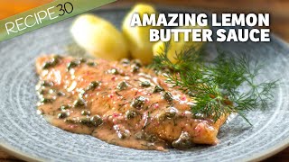 I call this a Miracle Lemon Butter Sauce perfect over any fish [upl. by Leidag]