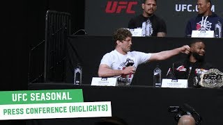 UFC Seasonal Press Conference Highlights AKA The Ben Askren Show [upl. by Dredi]