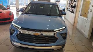 2024 Chevy Trailblazer LT Fountain Blue Walk Around Video [upl. by Agarhs]