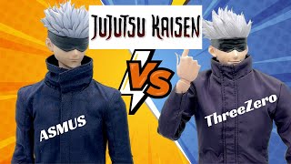 Comparison  Satoru Gojo  Asmus vs ThreeZero  Which is better and more accurate Jujitsu Kaisen [upl. by Wickman]