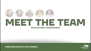 Meet the Wealden Planning Team [upl. by Affer]