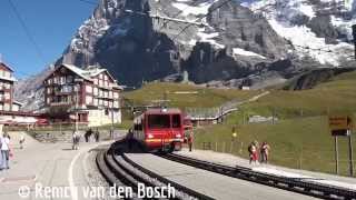 My trip to the Jungfraujoch  The Top of Europe 4 september 2013 [upl. by Ocsisnarf614]