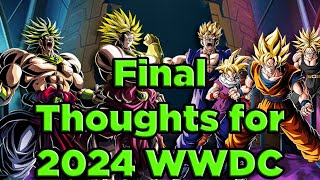 Communitys Final Thoughts for 2024 WWDC  Dokkan Player Survey [upl. by Iorgo]