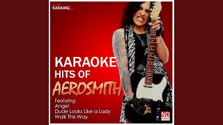 Dude Looks Like a Lady In the Style of Aerosmith Karaoke Version [upl. by Burget]