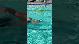 Spot the Difference in this swimmers freestyle stroke [upl. by Goltz]