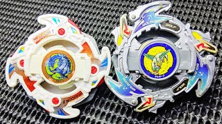 BEYBLADE  DRAGOON F VS WOLBORG 2  BEYBLADE 爆転シュート ベイブレード [upl. by Nnyledam740]