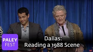 Dallas  Patrick Duffy and Jesse Metcalfe Read a Scene from a 1988 Episode [upl. by Winfrid]