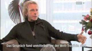 Kurz vor dem «Wetten dass »Unfall Thomas Gottschalk im Interview [upl. by Jamnes]