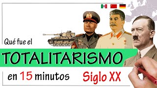 El TOTALITARISMO  Resumen  El Tercer Reich Alemán La Italia Fascista y La Unión Soviética [upl. by Bendite416]