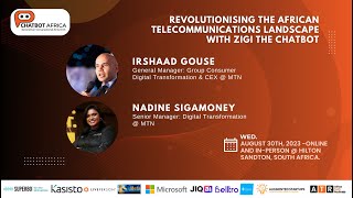 REVOLUTIONISING THE AFRICAN TELECOMMUNICATIONS LANDSCAPE WITH ZIGI THE CHATBOT [upl. by Day]