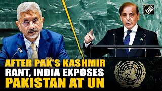 “It is ridiculous…” India shames Pakistan at UN exposes PM Shehbaz Sharif’s ‘Kashmir’ Rant [upl. by Argella980]