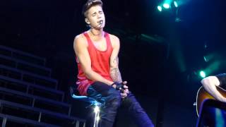 Justin Bieber Hold Tight Sydney 301113 Believe Tour [upl. by Alhan]