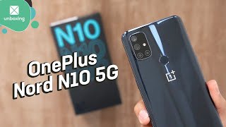 OnePlus Nord N10 5G  Unboxing en español [upl. by Atinid]