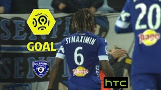 Goal Allan SAINTMAXIMIN 26  SC Bastia  SM Caen 11 201617 [upl. by Rai]