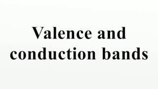 Valence and conduction bands [upl. by Wadell]