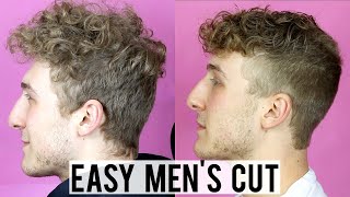 HOW TO CUT YOUR MANS HAIR AT HOME  EASY MENS HAIRCUT STEPBYSTEP TUTORIAL [upl. by Artenak]