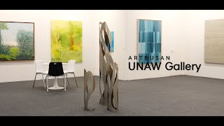 UNAW Gallery at ART BUSAN 2024 Installation [upl. by Leventis]