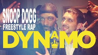 SNOOP DOGG FREESTYLE RAPS ABOUT MAGICIAN DYNAMO [upl. by Sturrock697]