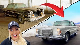 500000 Abandoned Mercedes Barn Find Restoration [upl. by Grubb33]