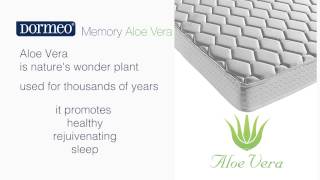 The Dormeo Memory ALOE VERA Mattress [upl. by Ahsilif542]