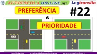 PREFERÊNCIA e PRIORIDADE nos cruzamentos  Regra  macete [upl. by Gader613]