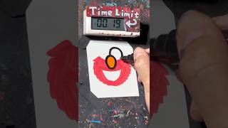 【ASMR】Drawing ELMO in 40 Sec [upl. by Moreen]