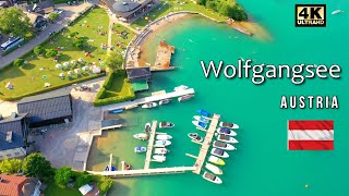 Wolgangsee  St Gilgen  Austria  4k  Lake Wolfgang [upl. by Lezah]