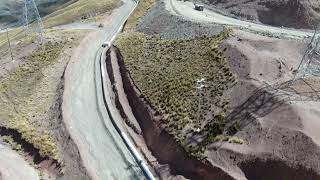 Transporte de Relaves Minera chinalco Perú [upl. by Eelahc]