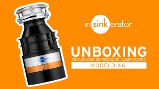 Unboxing Triturador de ResÃ­duos Alimentares Modelo 46  InSinkErator [upl. by Glennon]