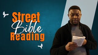 Sharing Scripture In The Streets [upl. by Yci922]