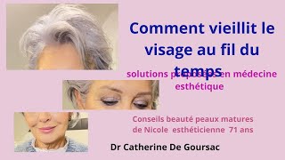 Comment vieillit le visage avec les années  que faire en médecine esthétique [upl. by Eliak696]