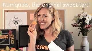 How to Eat a Kumquat  The FruitGuys [upl. by Lenad]