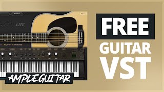 FREE Ample Guitar M Lite II Guitar VST Plugin  866 Samples [upl. by Ingalls585]