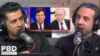 quotThe Left Is Losing Their Mindsquot  Reaction To Tucker Carlson Interviewing Vladimir Putin [upl. by Mimi]