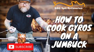 How to Cook Gyros Yiros on a Jumbuck Spit [upl. by Pachston228]