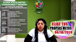 Elige Tus Propias Metas 04102024 IUSAsesores AseguramientoIMSS [upl. by Eremihc]