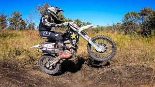 Rockstar Husqvarnas Craig DeLong National Enduro Oklahoma [upl. by Remle767]