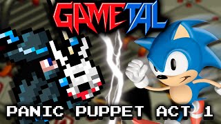 Panic Puppet Zone Act 1 Sonic 3D Blast GenesisMega Drive  GaMetal Remix [upl. by Dee]