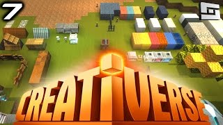 Creativerse Gameplay  ALL TEH BLOCKS  Lets Play E7 [upl. by Enorahs]